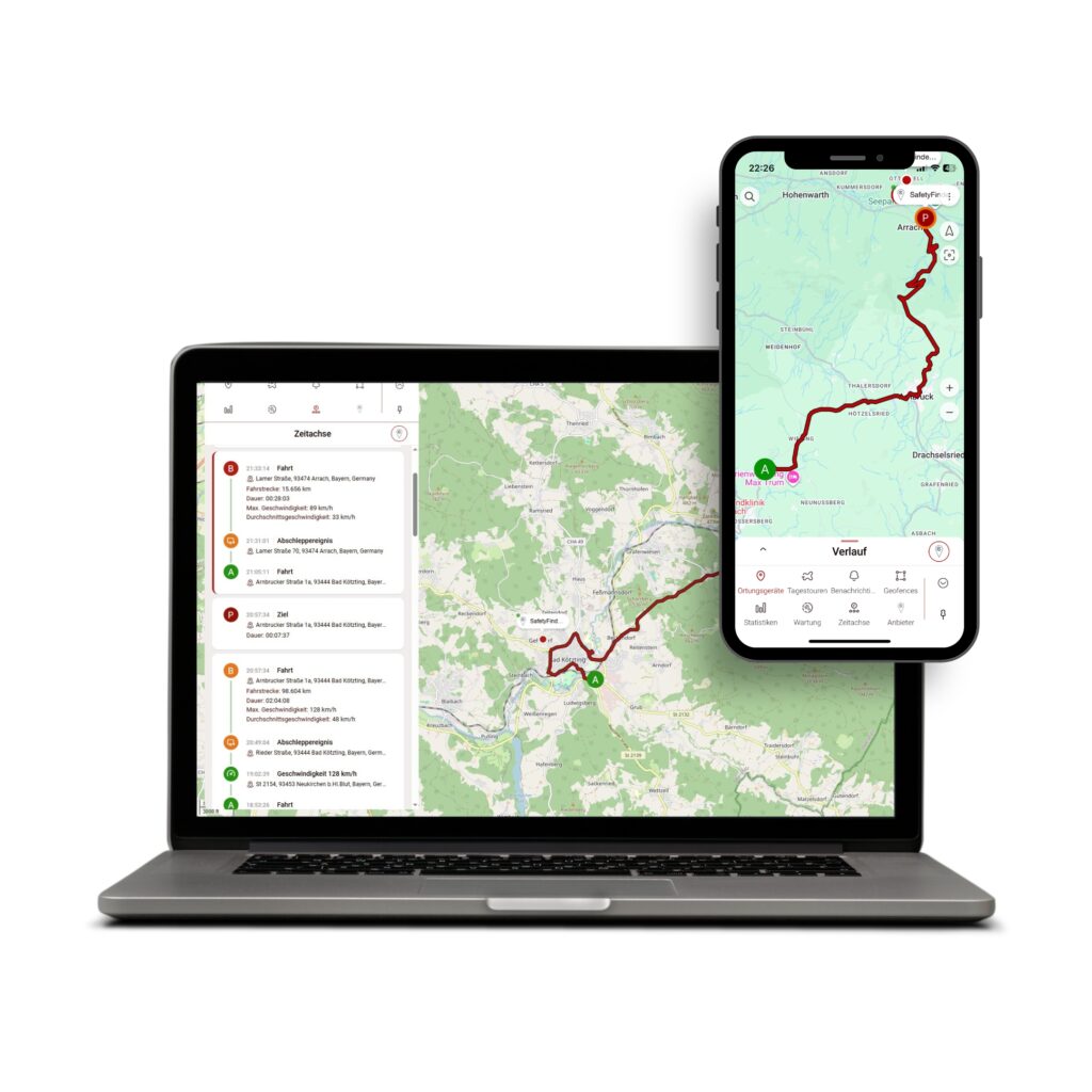 FinderPortal Ortungssystem von SafetyCar